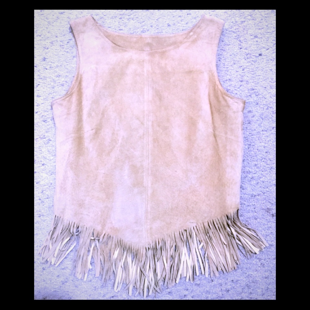 Telluride clothing CO leather thistle tank top